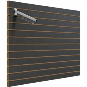 Graphite Grey Slatwall Panels