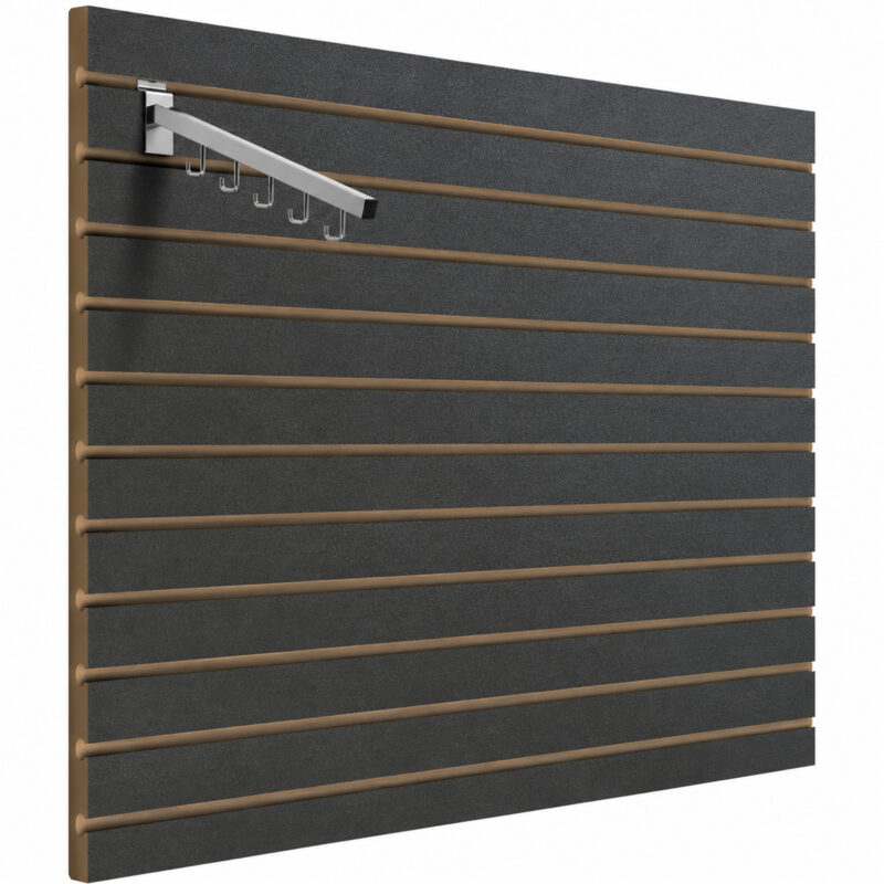 Graphite Grey Slatwall Panels