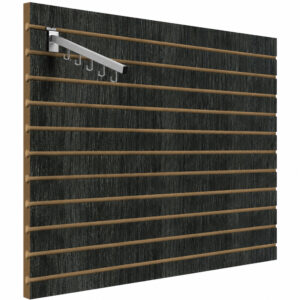 Jet Oak Slatwall Panels