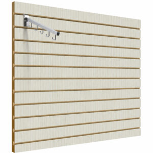 Pino White Slatwall Panels