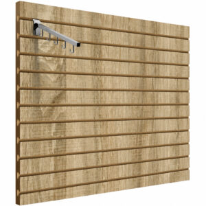 Rustic Oak Slatwall Panels