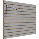 Silver Slatwall Panels