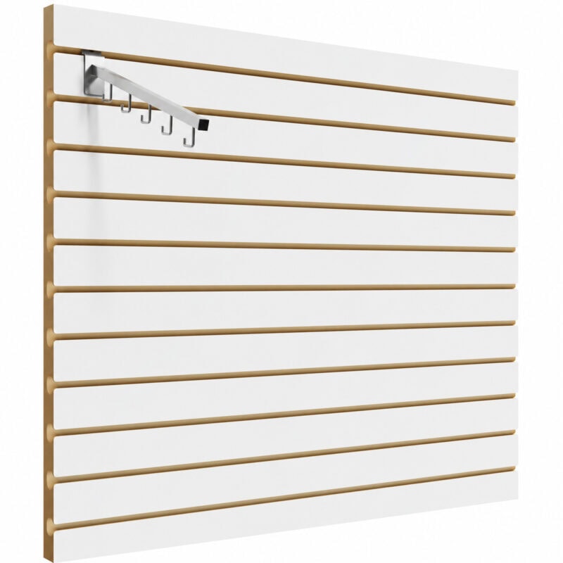 White Slatwall Panels