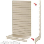 Metal Slatwall Bay End Support