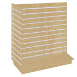 T-Shaped Slatwall Gondola Unit - Irish Maple