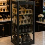 Countertop Glass Showcase Black (Large)
