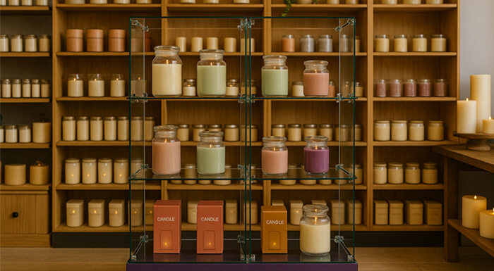 Glass Cube Displays
